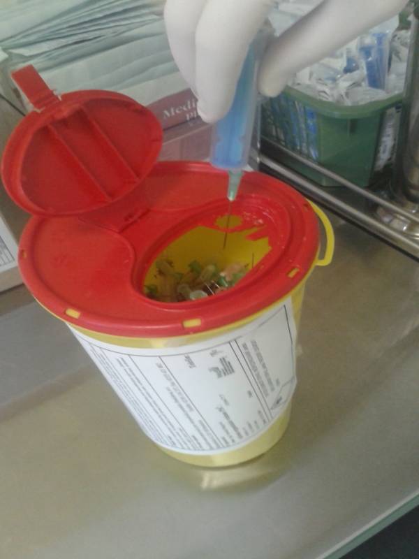 Triedenie a separácia odpadu v zdravotníckom zariadení